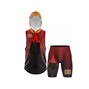 ชุดเครื่องแบบ7v7ฟุตบอลสำหรับเยาวชนชุดยูนิฟอร์มธงระเหิดแบบสั่งทำ - Product Image 5