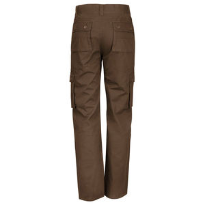 Pantalones Cargo de algodón para hombre de alta calidad, ropa de trabajo de pierna ancha recta informal de tendencia, seguridad antiarrugas oscura elástica incluida - Product Image 6