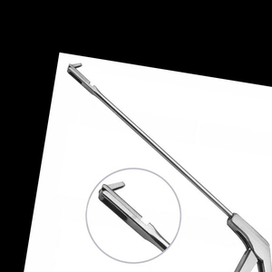 Pinces à perforer l'anus médical 7'' à poignée annulaire pour adulte, ensemble d'instruments ORL réutilisables en plastique manuel - Product Image 6