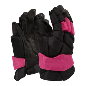 Guantes sin dedos para hockey sobre hielo Harry Johnson, color negro y rosa, cierre de gancho y bucle, antideslizantes, ligeros, transpirables, para deportes al aire libre, unisex - Product Image 6