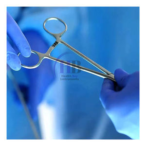 Ciseaux chirurgicaux en acier inoxydable, manuels, certifiés MOL, instrument hémostatique de haute qualité pour le serrage chirurgical de précision, soins intensifs - Product Image 4