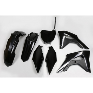 Kit di plastica nera per accessori moto Honda CRF 450RX 2017-2020 - Product Image 1