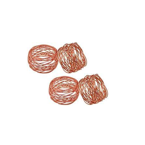 Copper Napkin Ring <b>Holder</b> Household Napkin Rings <b>Metal</b> Leaves Napkins <b>Holder</b> and Customized Size Hot Sale - Product Image 3