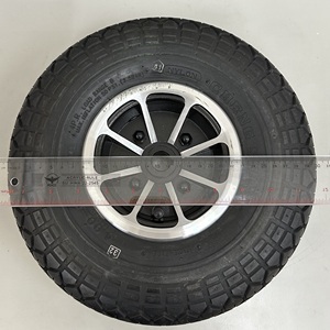 Cheng Shin 4.00 C154 lốp đen + Ống + 5 inch Vành sau lắp ráp bánh sau hoàn chỉnh từ xe tay ga di động Đài Loan - Product Image 2
