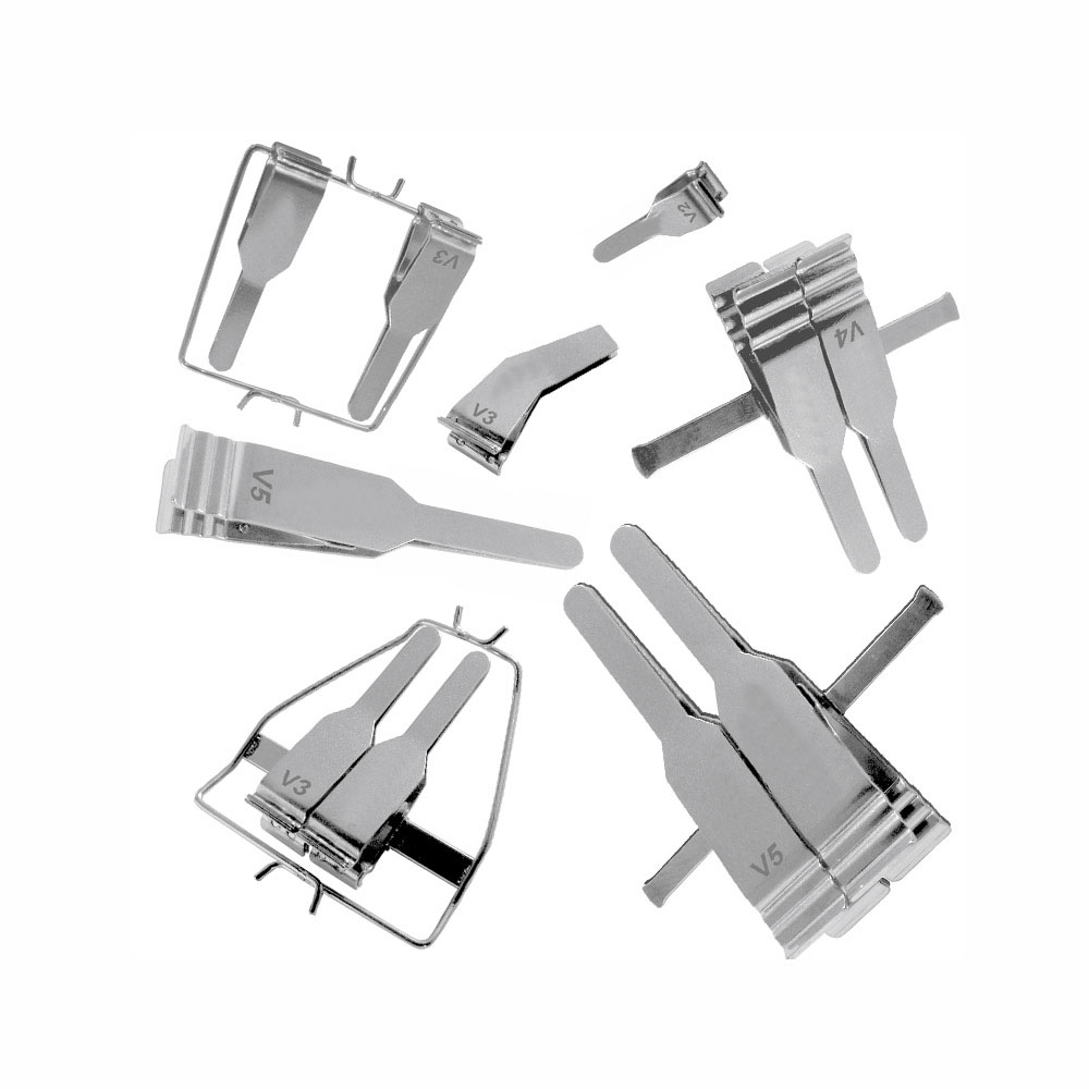 Micro Approximator Clamps w/o Frame Micro Vessel Instruments Set Single and Double Clamp Acland Clamp Surgical Instruments