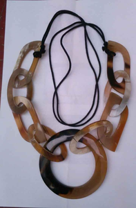 Joyería de cuerno de búfalo para mujer, collar de joyería de moda, collar de cuerno de buey de búfalo y vaca, joyería para mujer de glowin fashion - Product Image 6
