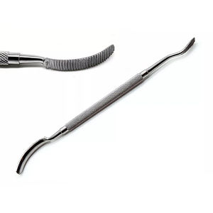 Lima de hueso quirúrgico de doble punta al por mayor, instrumento de cirugía oral dental de acero inoxidable para injerto médico y pulido de acabado - Product Image 4