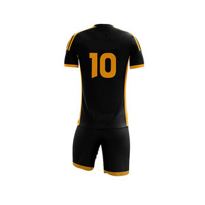 Uniformes de árbitro de sublimación 100% poliéster, uniforme de entrenamiento de fútbol personalizado, barato - Product Image 3