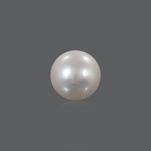 Perle des mers du Sud 6,24 carats, naturelle, blanche et dorée, pour bijoux et fabrication de bijoux - Product Image 1