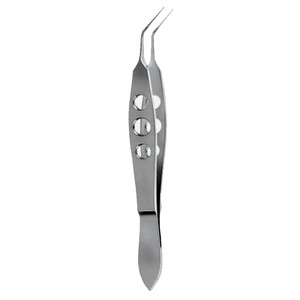 Pinzas de Capsulorrhexis Utrata con Puntas Triangulares de Agarre Extremadamente Finas, Instrumentos Quirúrgicos Oftálmicos GS-DF-1188 CE ISO13485 Reu - Product Image 4