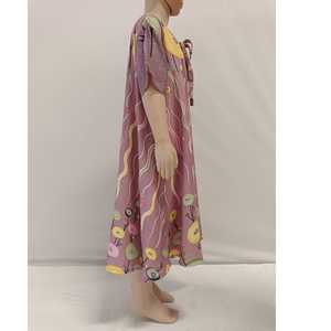 Vestido de manga corta diario de verano para niños Material cómodo y fresco Estilo dulce para niñas - Product Image 3