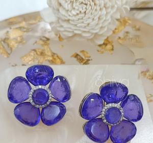 Pendientes de Diseño con Acabado Plateado de Alta Calidad y Piedras de Circonita Cúbica, Colección para Bodas y Fiestas, para Mujeres y Niñas - Product Image 3