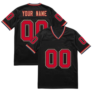 American <b>Football</b> <b>Jersey</b> Premium Athletic Match Shirt Comfortable Sportswear Professional Custom Team 100% Polyester Lightweight - Product Image 2