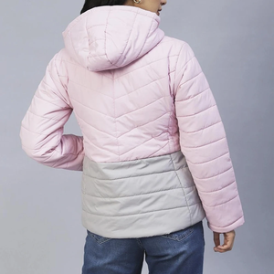 Chaqueta acolchada de invierno premium para mujer, proveedor mayorista OEM, fábrica directa, exportación a granel de moda, impresión de logotipo personalizado - Product Image 3