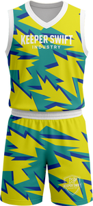 Uniforme de basket-ball fabriqué au Pakistan, maillot d'équipe et short de sublimation, couleur personnalisée, uniforme de basket-ball - Product Image 6