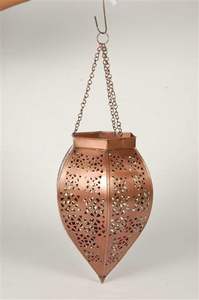Handmade Silver-Finished Metal <b>Hanging</b> Lamp with Artistic Design for <b>Outdoor</b> Home Decor at Wholesale Prices Made of Glass - Product Image 3