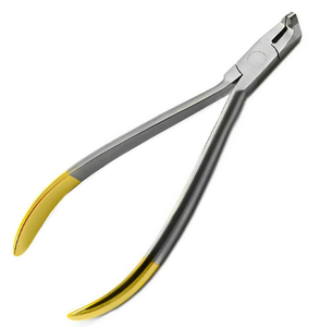 Pince pour orthodontie dentaire pour ligature et coupeur d'extrémité distale Fil de maintien de sécurité manuel TC Acier et métal durables - Product Image 5