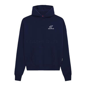 Nueva moda logotipo impreso personalizado hombres sudaderas con capucha de gran tamaño de manga completa último estilo ropa de calle hombres sudaderas con capucha - Product Image 1