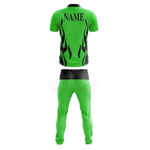 2024 Men's Comfortable Short Sleeve <b>Cricket</b> Uniform Set Whole Sale Sports Wear Clothing - Product Image 6