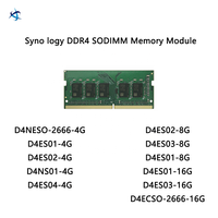 Modul Memori SODIMM DDR4 ECC Unbuffered 4GB D4ES04-4G Grosir untuk Server Penyimpanan NAS Enterprise 3200MHz 260Pin Peningkatan RAM