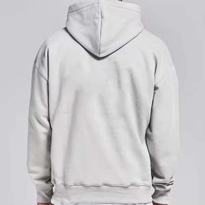 Sweats à capuche Sweats à capuche en relief Fabricant d'usine Vente en gros Vente chaude de sweats à capuche à manches longues Gaufrage 100% coton OEM français - Product Image 2