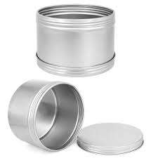 Handcrafted European <b>Style</b> Round Tin Cosmetic <b>Cream</b> Jar Best Finish Aluminum Lid Customizable Makeup Container - Product Image 3
