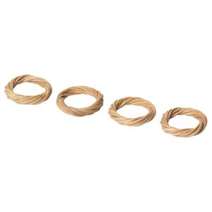Porte-serviettes de canne pour cadeau artisanat fait à la main nouveaux anneaux de serviette en rotin de conception personnaliser l'emballage - Product Image 5