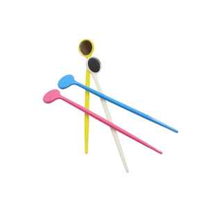 Miroir buccal médical orthodontique avec poignées équipement de nettoyage et de remplissage des dents par aspiration de salive dentaire - Product Image 2