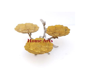 Support à gâteau en aluminium de conception nouvelle, taille personnalisée, forme ronde, support à fruits pour fournisseur en gros - Product Image 5