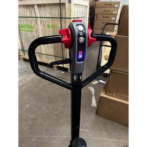 PT4400W 4400 Lbs Pallet elettrico con scala integrata 45X27 ruote forcella in poliuretano 5 ore di ricarica rapida - Product Image 5