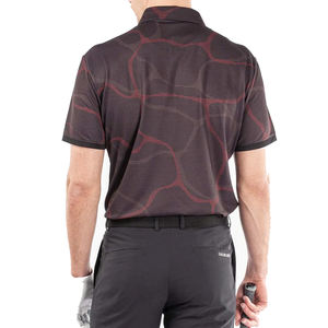 Nuevo estilo hombres moda 100% poliéster Golf camisas sublimación impresión Golf Polo camisa con logotipo personalizado 2025 - Product Image 5