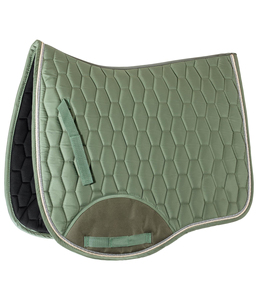 Tapis de selle de cheval pailleté Produits équestres équins en coton Vente en gros de haute qualité Ensemble de tapis de selle personnalisés hors usine - Product Image 2