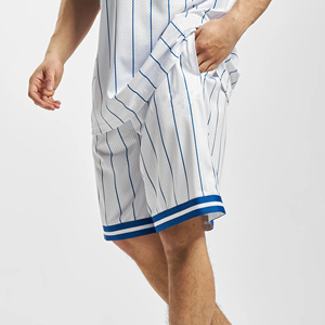High Quality Men 100% Polyester Sublimation Printed Mesh Basketball Shorts Custom Solid Pattern Plain Dyed - Product Image 3