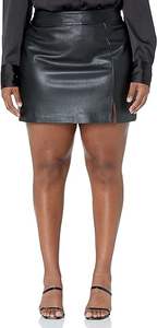 Leather Plus Size Womens <b>Skirts</b> - Product Image 6
