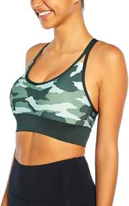 Sujetador Deportivo Ligero suave y transpirable para mujer para entrenamiento Fitness Sujetador deportivo de secado rápido sin costuras a la moda - Product Image 4