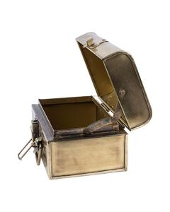 Antique Metal <b>Small</b> Trunk <b>Box</b> in Best Price For Home Decoration in High Quality - Product Image 4