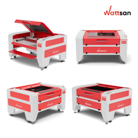 Wattsan 1290 LT 1200x900mm 80w 100w 130w Bois Co2 Laser Cutter Graveur Machine