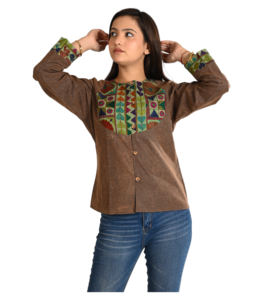 Automne/hiver nouveau manteau en coton matelassé pour femmes avec patchs brodés confortable décontracté à manches longues lâche chaud veste courte - Product Image 4