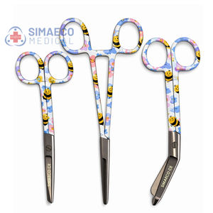 Juego de Tijeras de Enfermería Manuales de 3 Piezas, Tijeras Médicas Coloridas, Pinzas para Arterias de 6 Pulgadas, Tijeras de Enfermería de 5 Pulgadas, Tijeras para Vendajes de 5.5 Pulgadas, CE - Product Image 4