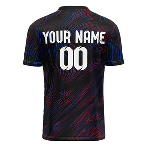 Camiseta de Fútbol Personalizada Cómoda y de Secado Rápido, Precio al por Mayor, Servicio OEM, Nueva Llegada, Camiseta de Fútbol para Hombre - Product Image 3