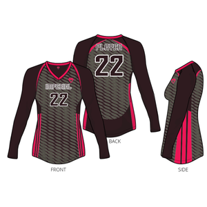 Jupes d'uniforme de volleyball pour femmes personnalisées avec chemise/jupe pour la ligue de clubs d'équipe avec design respirant sublimé à 2025 Offre Spéciale - Product Image 5