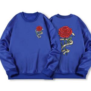 Sudaderas bordadas de primera calidad Cuello redondo con logotipo personalizado para hombres y mujeres Pedidos al por mayor - Product Image 6