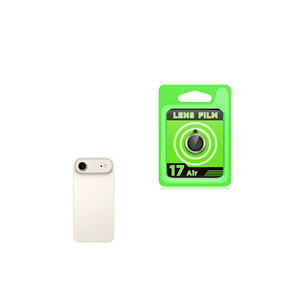 Protection d'objectif d'appareil photo en verre trempé doré de qualité supérieure Zore CL-07 Series pour appareils mobiles iPhone 17 Air - Product Image 1