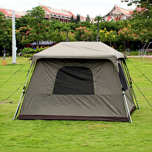 Instant Easy Setup Light Weight Portable Outdoor Windproof 3000mm Waterproof PU Double Layer <b>Camping</b> Tent for 2 Person - Product Image 1
