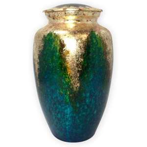 Urnes de cérémonie en métal brillant très durables pour les cendres humaines disponibles au prix de gros auprès de l'exportateur et du fabricant indiens - Product Image 3