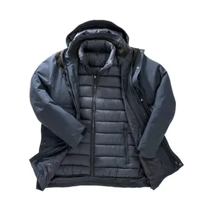 Giacca 3-in-1 Sostenibile in Ripstop, Impermeabile Riciclato con Molteplici Caratteristiche - Product Image 3