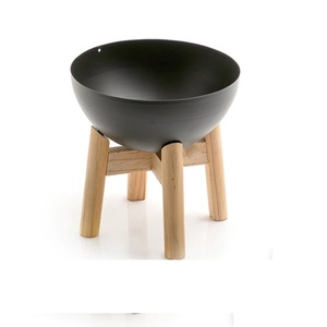 Florero de forma redonda de Metal para decoración del hogar, para suelo de restaurante, florero de decoración interior, mesa de centro para restaurantes - Product Image 3