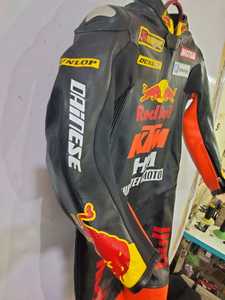 2025 trajes de moto de cuero genuino chaqueta de desgaste de carreras de automóviles trajes de moto de cuero de diseño Premium personalizado de alta calidad - Product Image 4