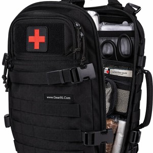 Mochila Médica de Primeros Auxilios, Kit de Trauma de Emergencia, EMS, EMT, Paquete de Despliegue de Primeros Auxilios, Nailon Cordura 1000D - Product Image 3