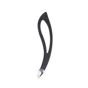 Pince à épiler à sourcils professionnelle avec logo personnalisé pour femmes outil de manucure confortable à large prise en main pointe pointue de couleur personnalisée pour une utilisation en beauté - Product Image 1